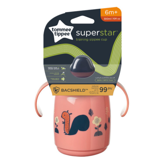 Tommee Tippee Kubek Niekapek z uchwytem Superstar 300 ml