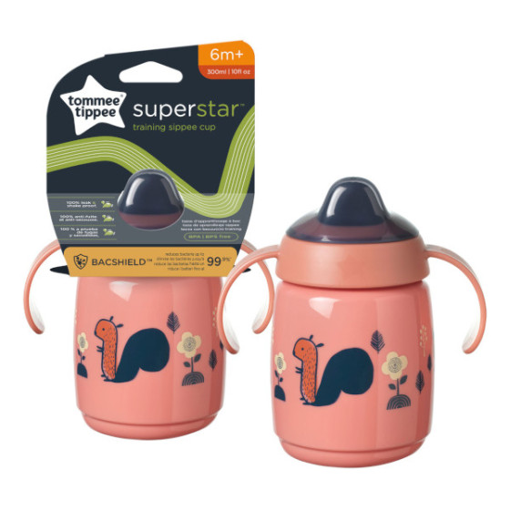 Tommee Tippee Kubek Niekapek z uchwytem Superstar 300 ml