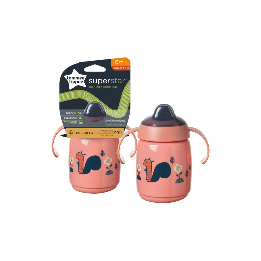 Tommee Tippee Kubek Niekapek z uchwytem Superstar 300 ml