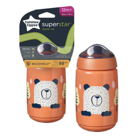 Tommee Tippee Kubek Bidon niekapek Superstar 390 ml