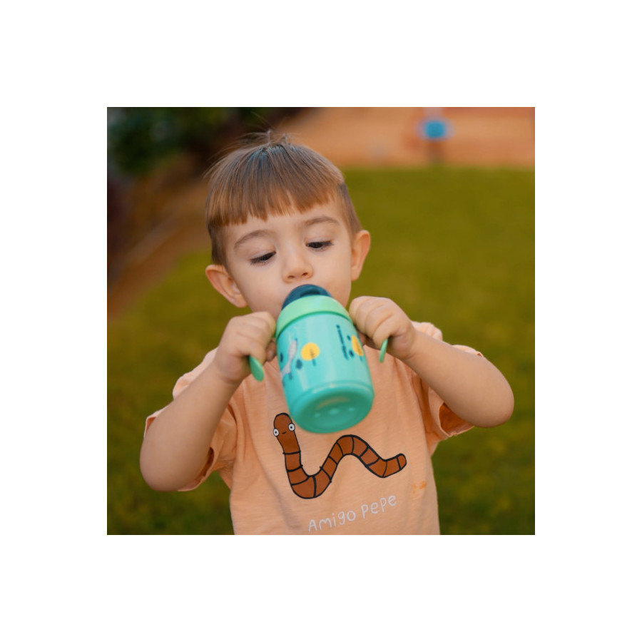 Tommee Tippee Kubek z obciążoną słomką i uchwytem Superstar 300 ml