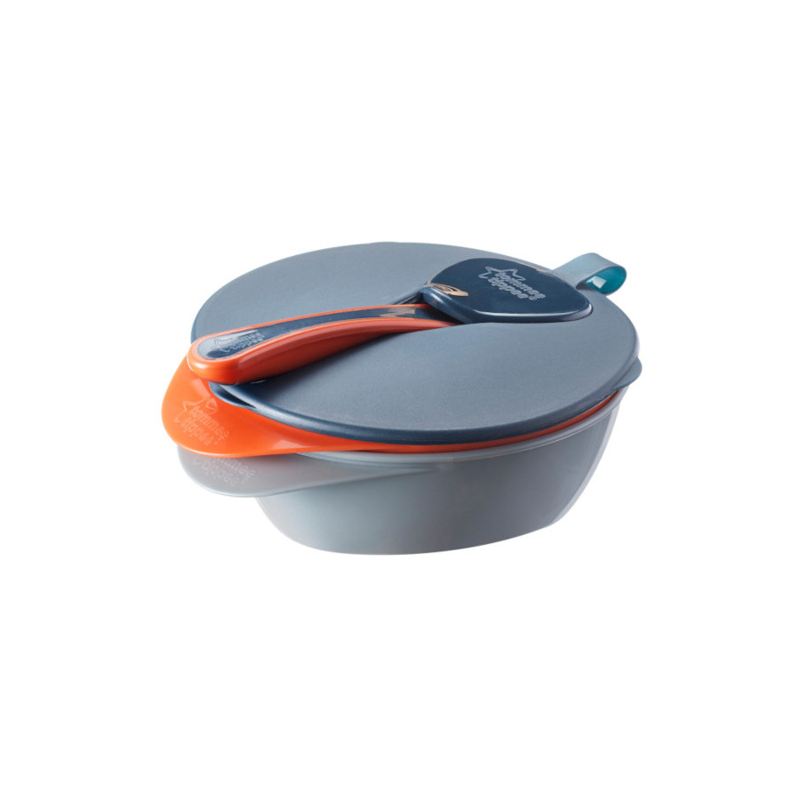 Tommee Tippee Miseczka do karmienia z pokrywą i łyżeczką 2 sztuki