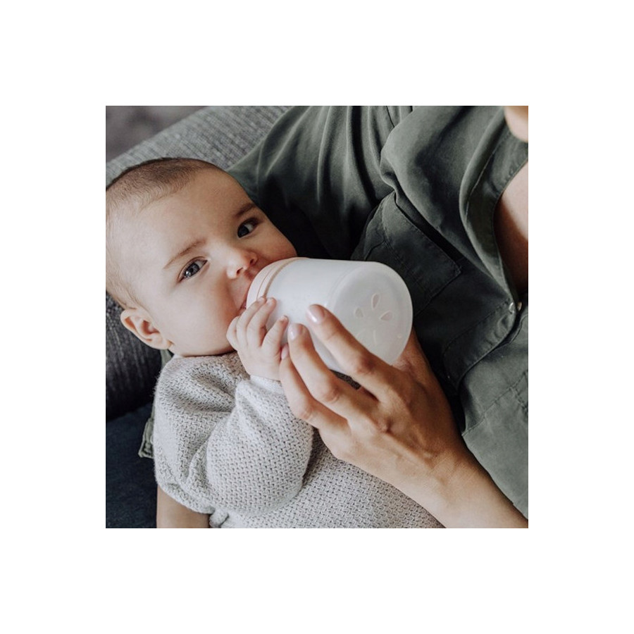 Suavinex Butelka ZERO ZERO Zestaw 270ml średni przepływ 3m+ M