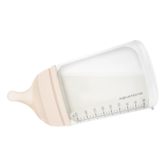 Suavinex Butelka ZERO ZERO antykolkowa 180ml smoczek 0m+ A