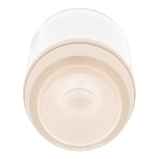 Suavinex Butelka ZERO ZERO antykolkowa 270ml smoczek 3m+ M