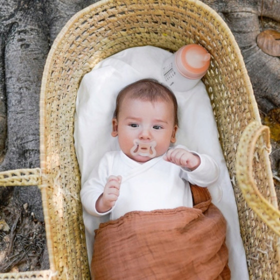 Suavinex Butelka ZERO ZERO antykolkowa 180ml smoczek 0m+ S