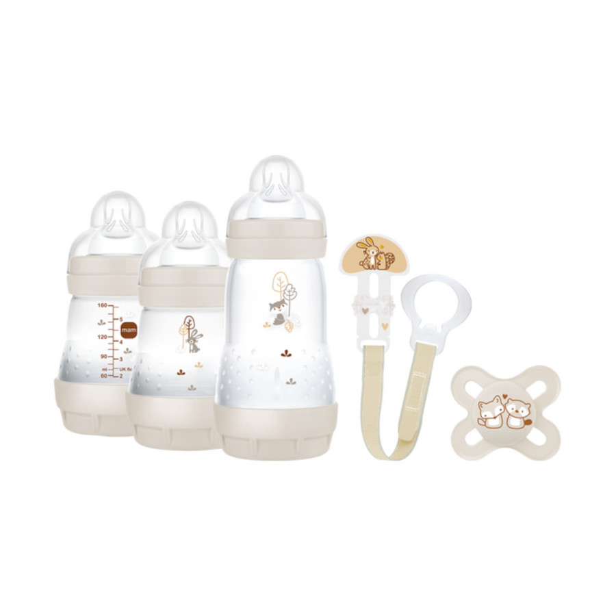 MAM Baby Zestaw Startowy do karmienia butelką antykolkowa