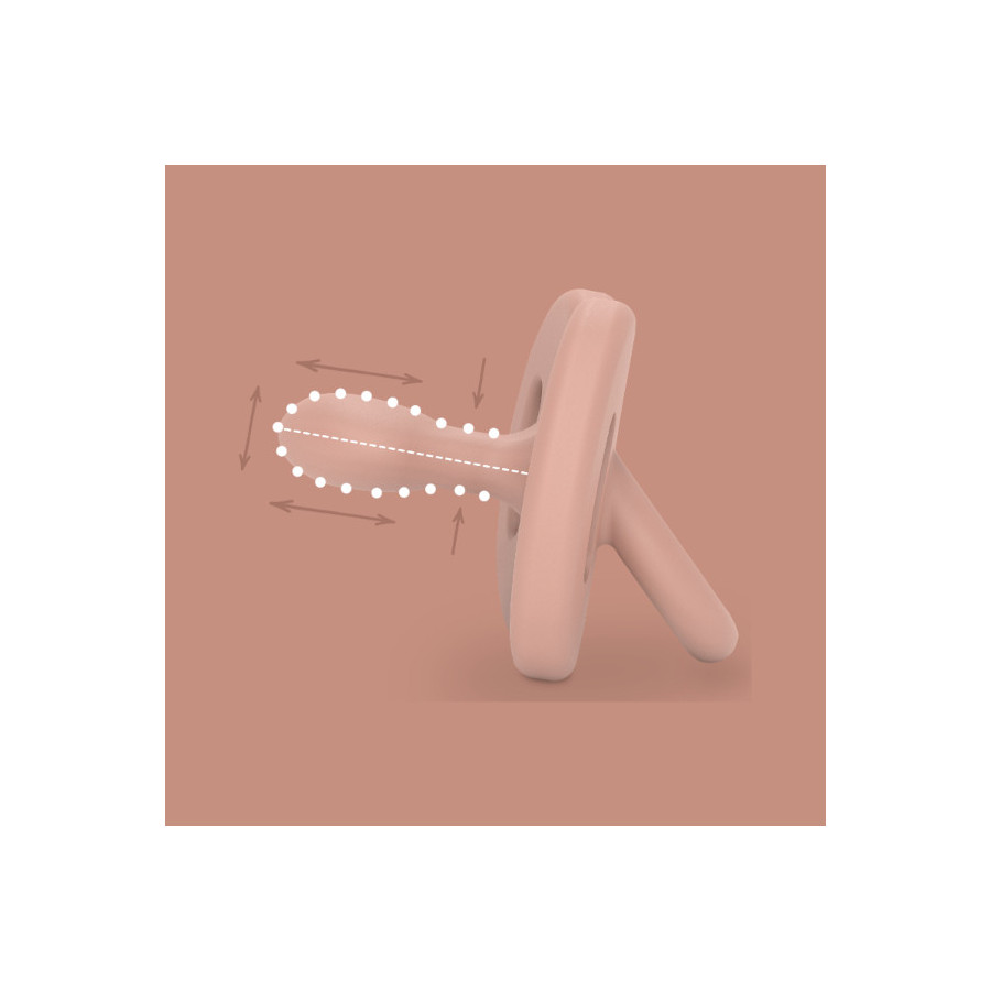 Suavinex Smoczek Silikonowy SX Pro Colour Essence 0-6m+ fizjologiczny