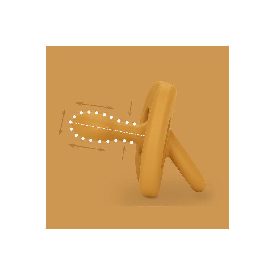 Suavinex Smoczek Silikonowy SX Pro Colour Essence 0-6m+ fizjologiczny