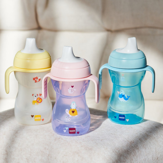 MAM Baby Kubek Niekapek treningowy Fun to Drink Cup 270 ml
