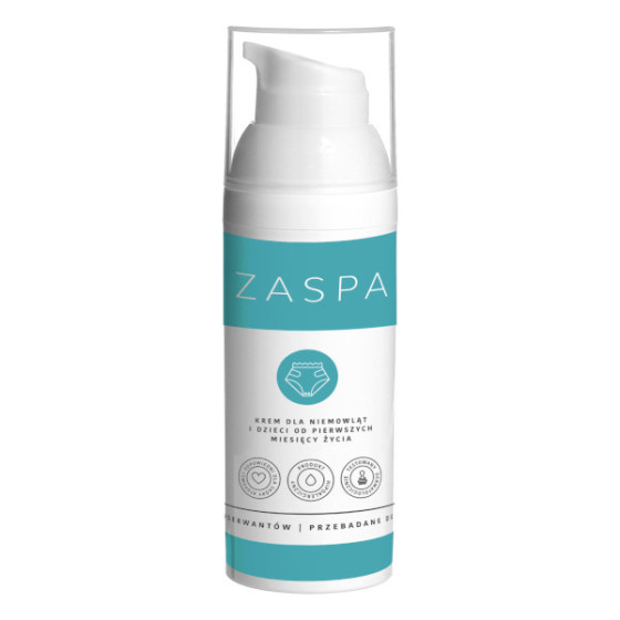 Zaspa Pieluszkowy Krem dla niemowląt i dzieci od pierwszych dni życia, 50g