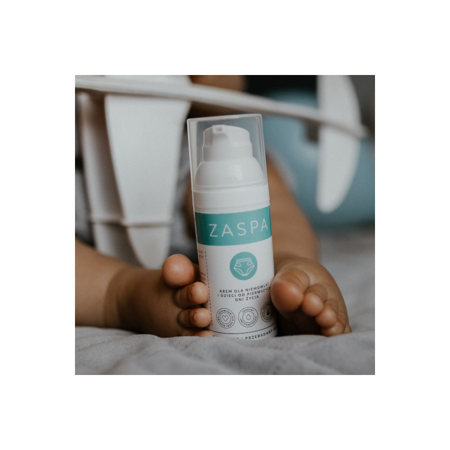 Zaspa Pieluszkowy Krem dla niemowląt i dzieci od pierwszych dni życia, 50g