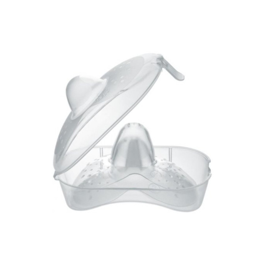 MAM Baby Osłonki silikonowe na sutki brodawki piersi 2 sztuki roz. M