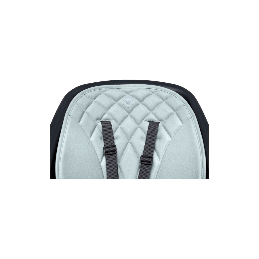 Muuvo Choc 2 krzesełko do karmienia 3w1 z obrotowym siedziskiem Powder Pink