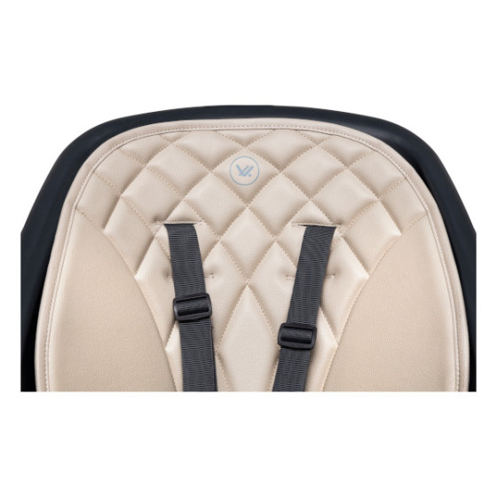 Muuvo Choc 2 krzesełko do karmienia 3w1 z obrotowym siedziskiem Graphite