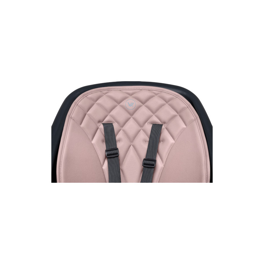 Muuvo Choc 2 krzesełko do karmienia 3w1 z obrotowym siedziskiem Graphite