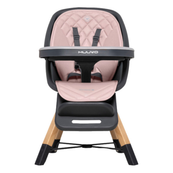 Muuvo Choc 2 krzesełko do karmienia 3w1 z obrotowym siedziskiem Mint