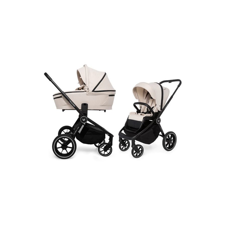 Muuvo Quick 4.0 funkcjonalny wózek dziecięcy zestaw 2w1 Desert Sand