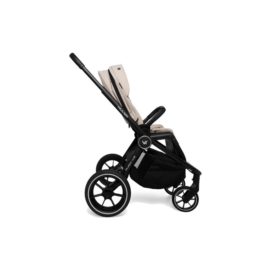 Muuvo Quick 4.0 funkcjonalny wózek dziecięcy zestaw 2w1 Desert Sand
