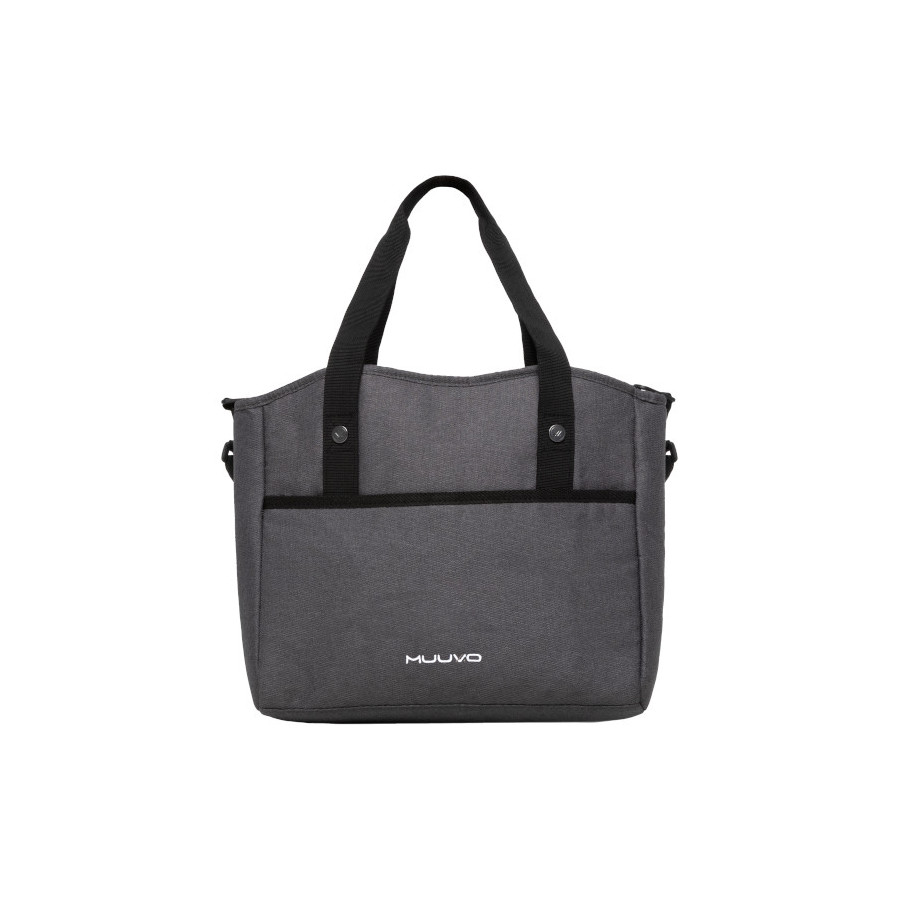 Muuvo Quick 4.0 funkcjonalny wózek dziecięcy zestaw 2w1 Iron Graphite