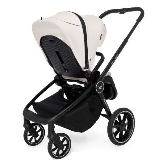 Muuvo Quick 4.0 funkcjonalny wózek dziecięcy zestaw 2w1 Classic Black