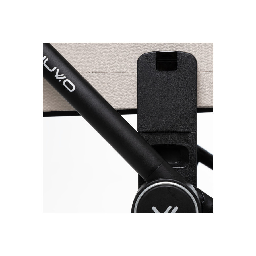 Muuvo Quick 4.0 funkcjonalny wózek dziecięcy zestaw 2w1 Classic Black