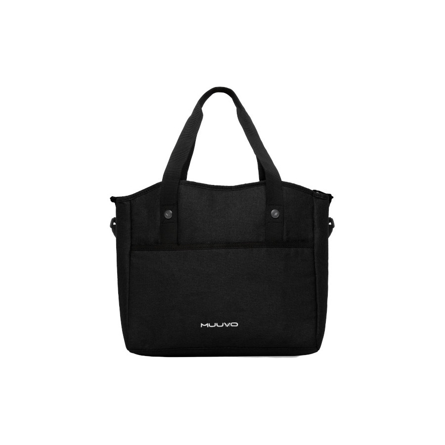 Muuvo Quick 4.0 funkcjonalny wózek dziecięcy zestaw 2w1 Classic Black