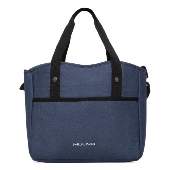 Muuvo Quick 4.0 funkcjonalny wózek dziecięcy zestaw 2w1 Azure Blue