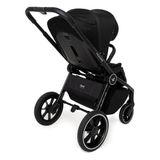 Muuvo Quick 4.0 funkcjonalny wózek dziecięcy zestaw 2w1 Classic Black