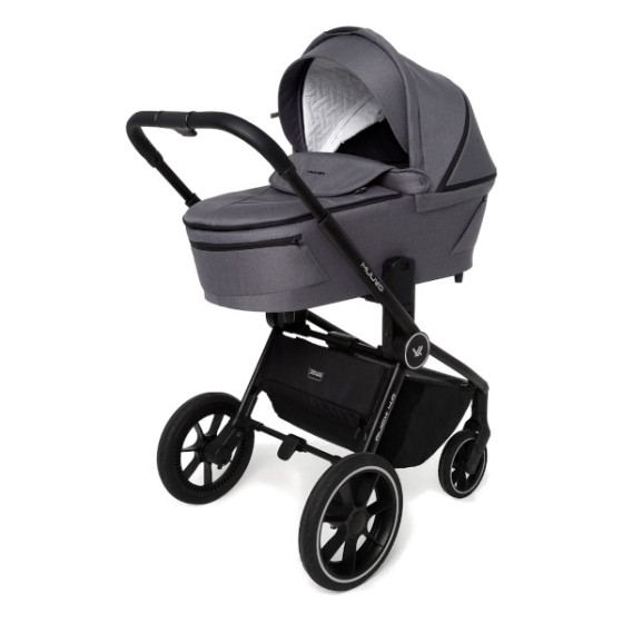 Muuvo Quick 4.0 funkcjonalny wózek dziecięcy zestaw 2w1 Iron Graphite