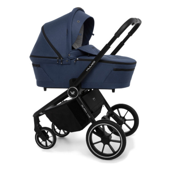 Muuvo Quick 4.0 funkcjonalny wózek dziecięcy zestaw 2w1 Azure Blue