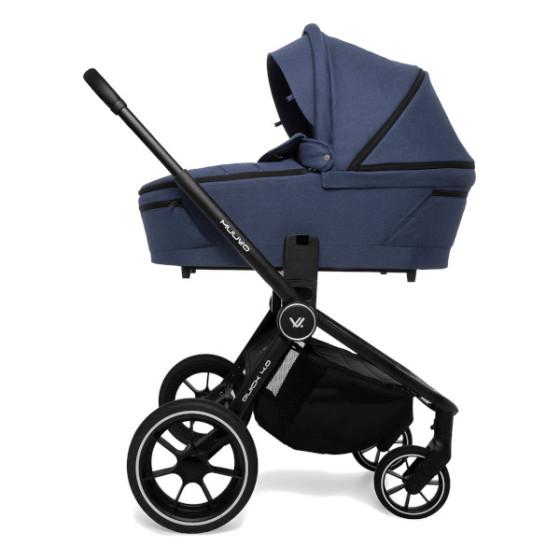Muuvo Quick 4.0 funkcjonalny wózek dziecięcy zestaw 2w1 Azure Blue