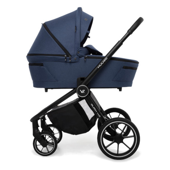 Muuvo Quick 4.0 funkcjonalny wózek dziecięcy zestaw 2w1 Azure Blue