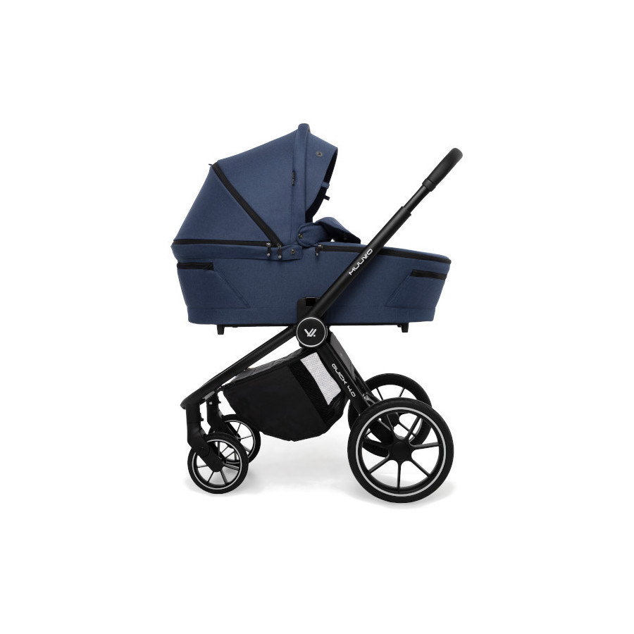 Muuvo Quick 4.0 funkcjonalny wózek dziecięcy zestaw 2w1 Azure Blue