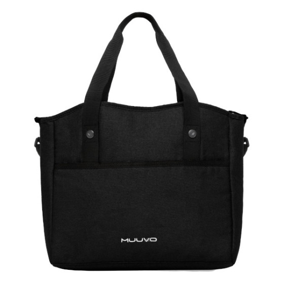 Muuvo Quick 4.0 funkcjonalny wózek dziecięcy spacerowy Classic Black
