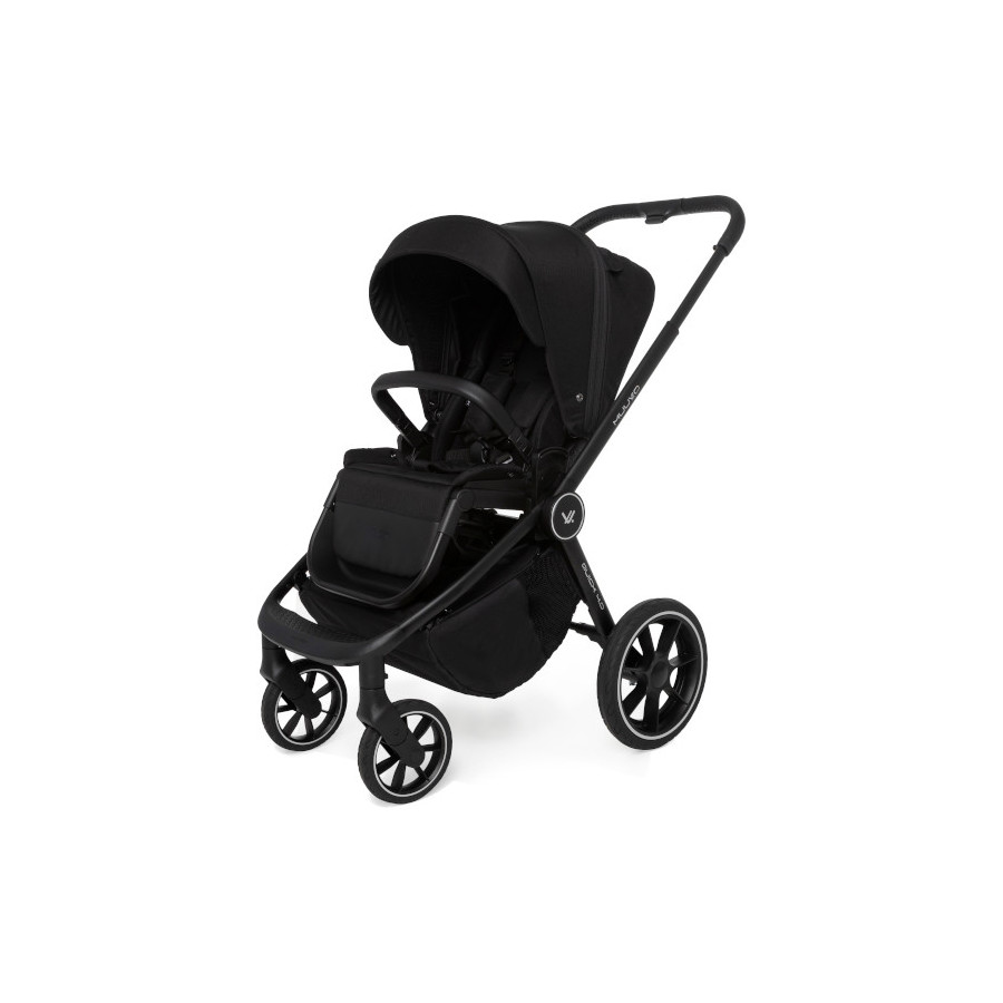 Muuvo Quick 4.0 funkcjonalny wózek dziecięcy spacerowy Classic Black