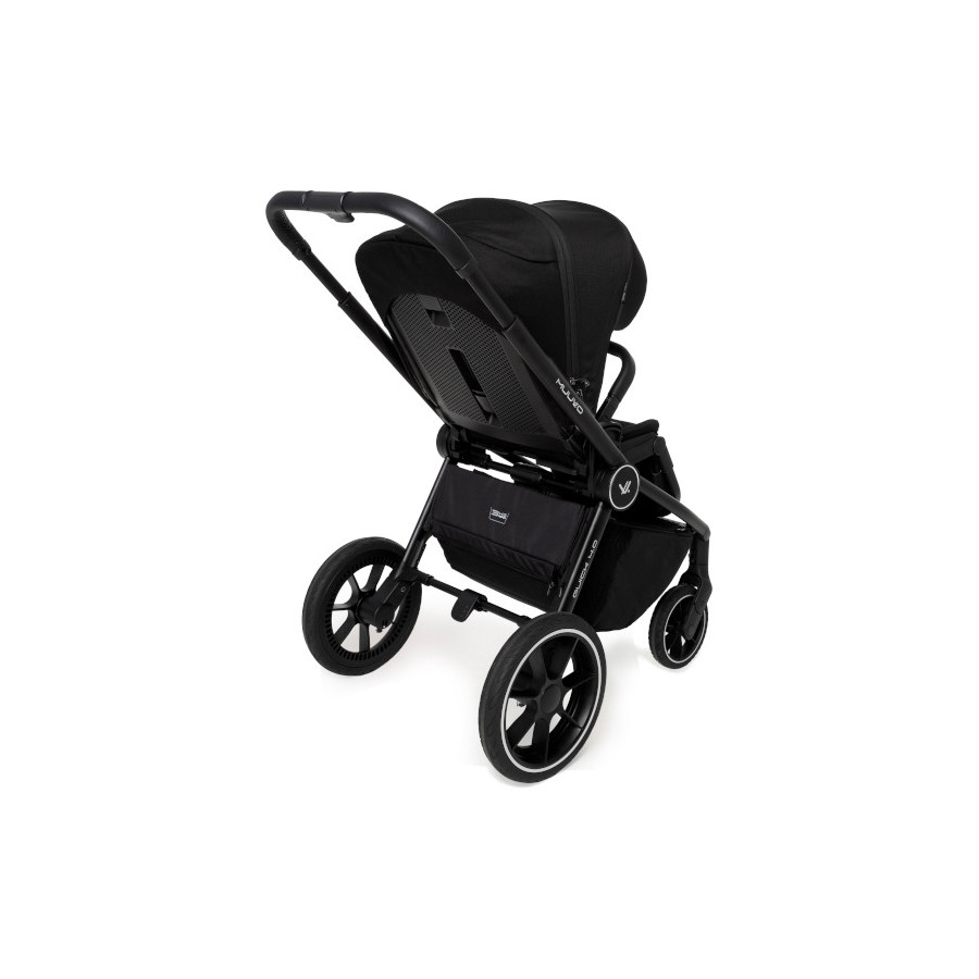 Muuvo Quick 4.0 funkcjonalny wózek dziecięcy spacerowy Classic Black
