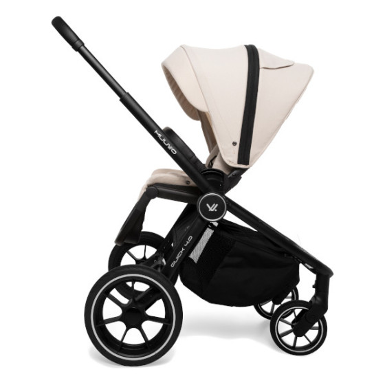 Muuvo Quick 4.0 funkcjonalny wózek dziecięcy spacerowy Iron Graphite