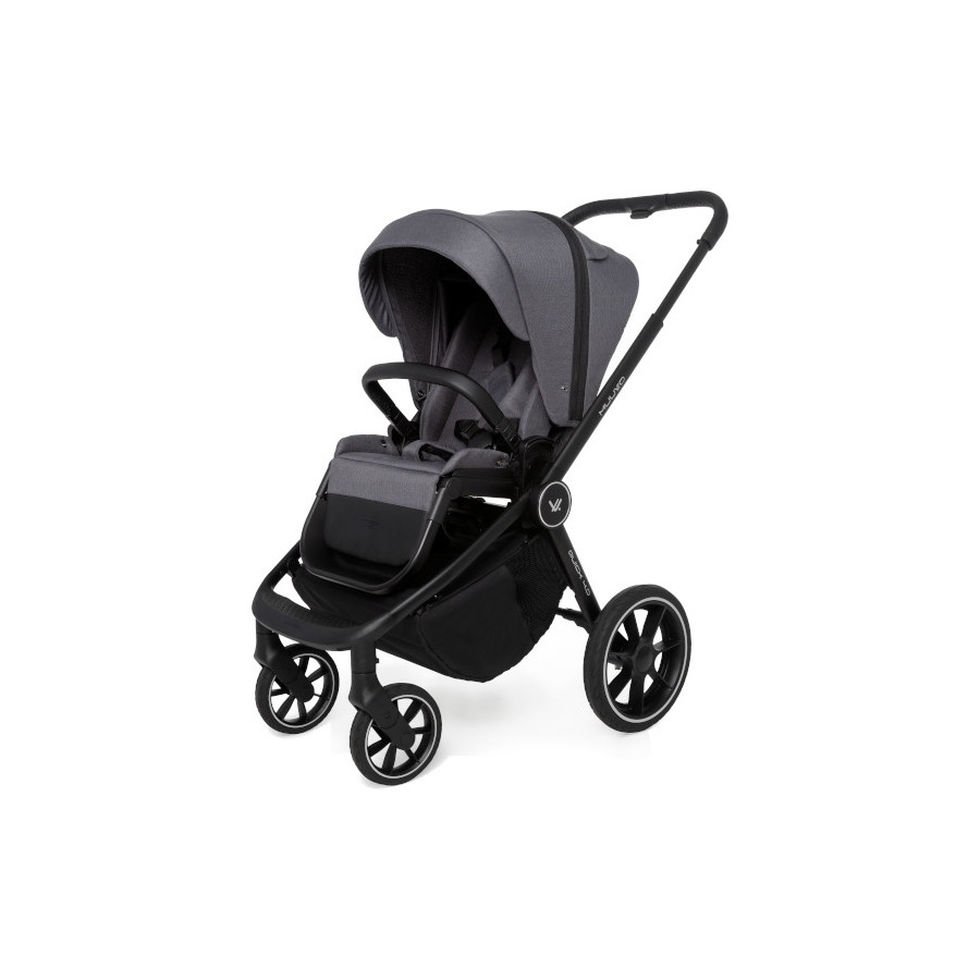 Muuvo Quick 4.0 funkcjonalny wózek dziecięcy spacerowy Iron Graphite