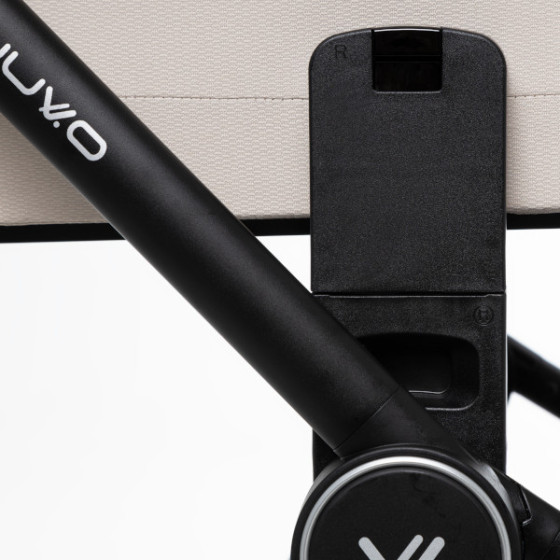 Muuvo Quick 4.0 funkcjonalny wózek dziecięcy spacerowy Steel Grey