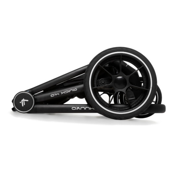 Muuvo Quick 4.0 funkcjonalny wózek dziecięcy spacerowy Steel Grey