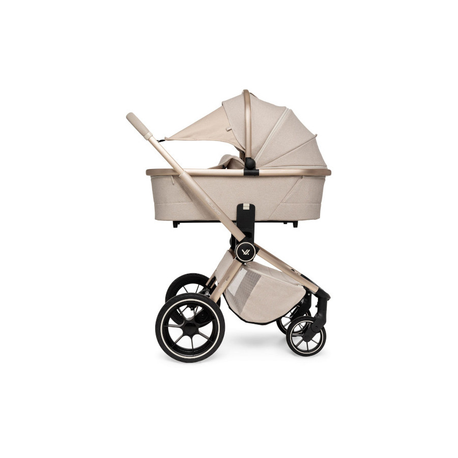 Muuvo Quick Boho wielofunkcyjny wózek dziecięcy zestaw 2w1 Beige