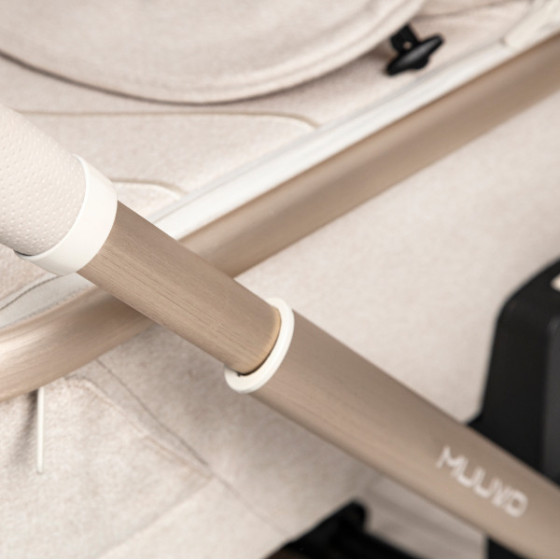 Muuvo Quick Boho wielofunkcyjny wózek dziecięcy zestaw 2w1 Beige