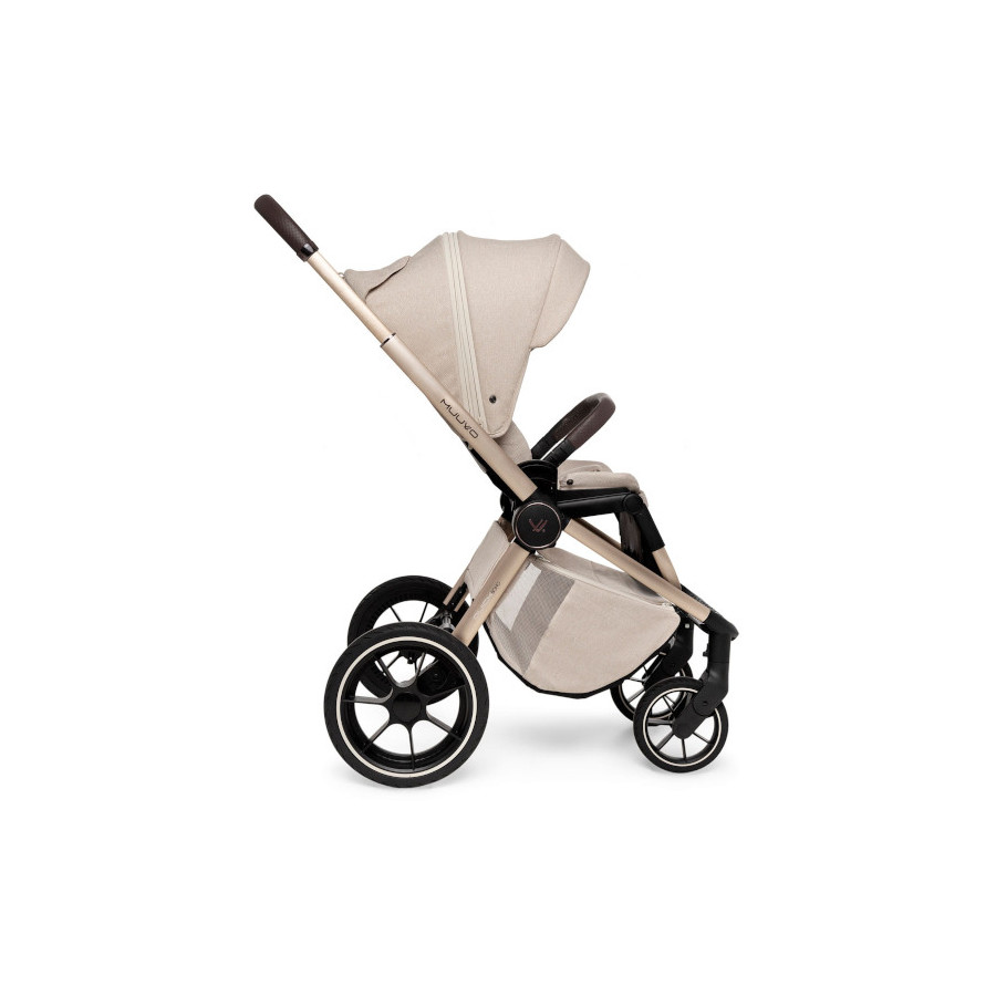 Muuvo Quick Boho wielofunkcyjny wózek dziecięcy zestaw 2w1 Brown