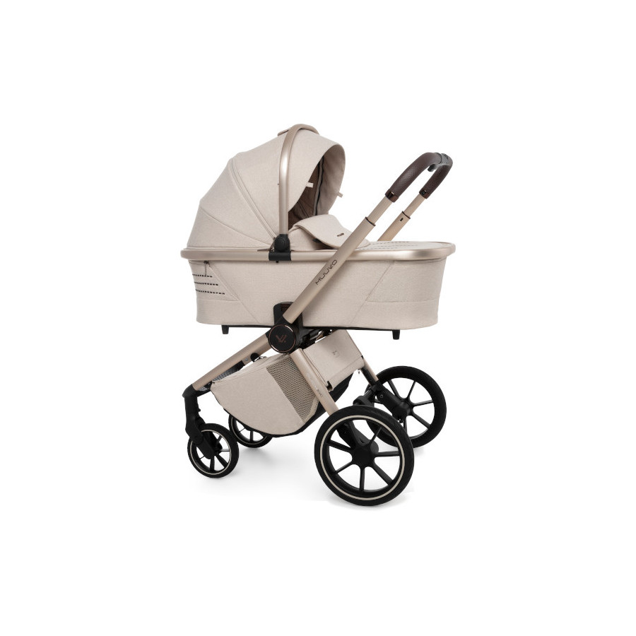 Muuvo Quick Boho wielofunkcyjny wózek dziecięcy zestaw 2w1 Brown