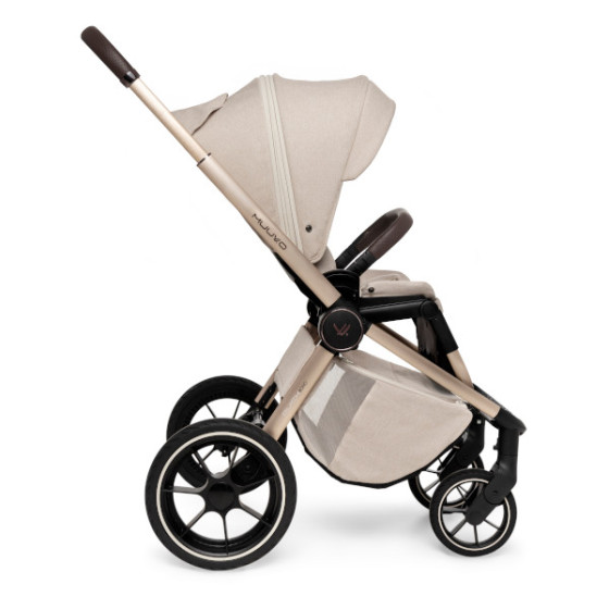 Muuvo Quick Boho wielofunkcyjny wózek dziecięcy zestaw 2w1 Brown