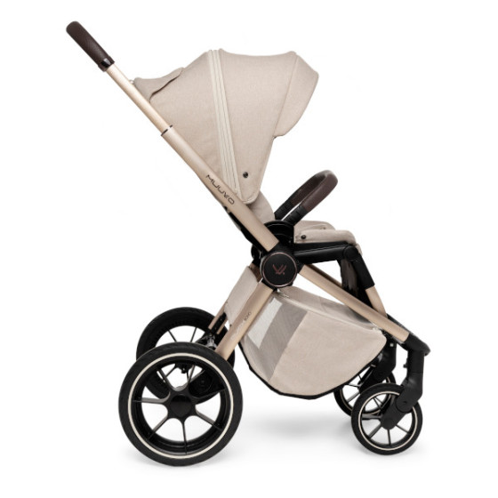 Muuvo Quick Boho wielofunkcyjny wózek dziecięcy zestaw 2w1 Brown