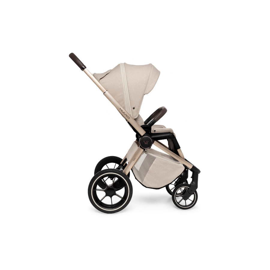 Muuvo Quick Boho wielofunkcyjny wózek dziecięcy zestaw 2w1 Brown