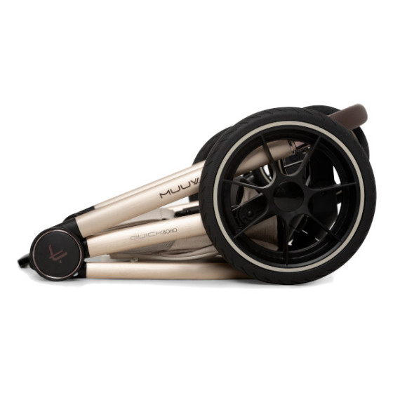 Muuvo Quick Boho wielofunkcyjny wózek dziecięcy zestaw 2w1 Brown