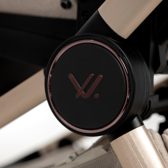 Muuvo Quick Boho wielofunkcyjny wózek dziecięcy zestaw 2w1 Brown